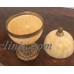 Alabaster Egg Shaped Urns & Lids  w/ Brass Base, Band & Top Knob, Rich Colors    163194229546